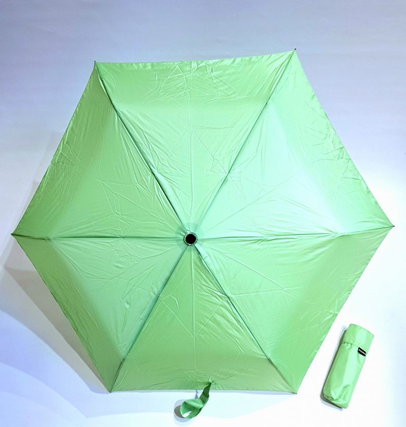  Parapluie Doppler mini uni vert anis manuel Plume fiber Cross néon - Ultra léger 140g & solide