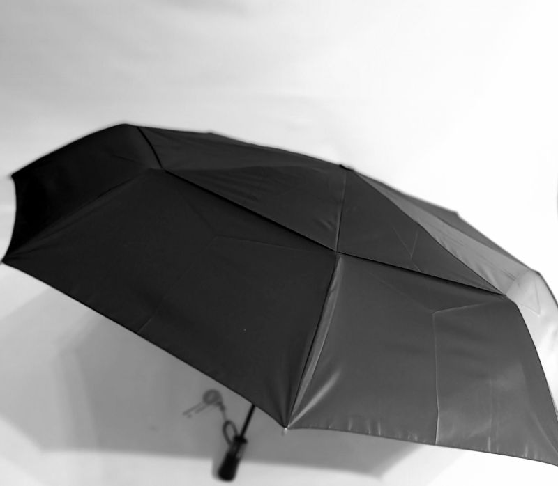 Parapluie pliant golf noir open close 