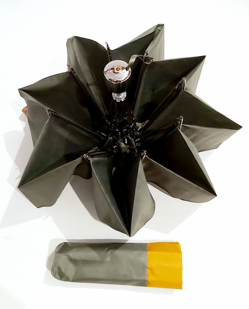  Parapluie pas cher mini inversé uni vert / Ezpeleta : Le seul pliant manuel solide 