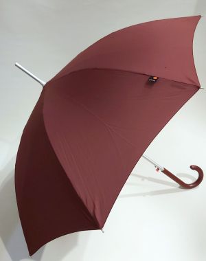 Parapluie long automatique uni bordeaux tempête Knirps, léger & anti vent