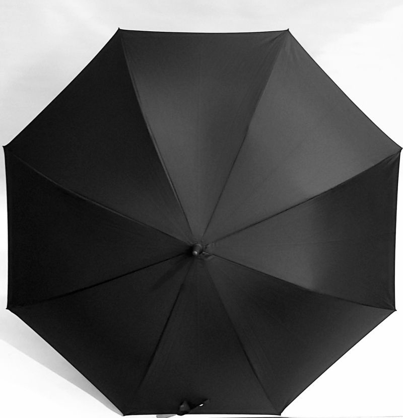  Parapluie golf XXL anti vent uni noir automatique grand 130cm, Léger & solide