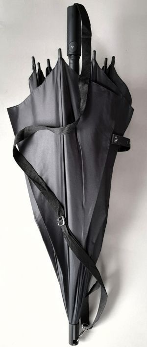 Parapluie pliable automatique anti-tempête ORIANA (gris, Métal / Fibre de  verre / Polyester, 438g) comme goodies d'entreprise Sur