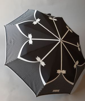 Parapluie pliable automatique anti-tempête ORIANA (gris, Métal / Fibre de  verre / Polyester, 438g) comme goodies d'entreprise Sur