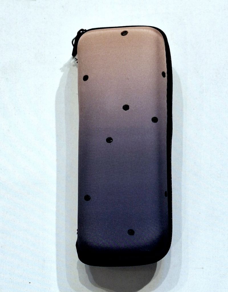  parapluie de poche plat pliant bleu étui rigide à motif sur un thème exotique et des tigres Ezpeleta, léger et résistant