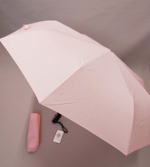 Parapluie mini pliant anti uv à 95% open close uni rose Guy de Jean, léger et solide