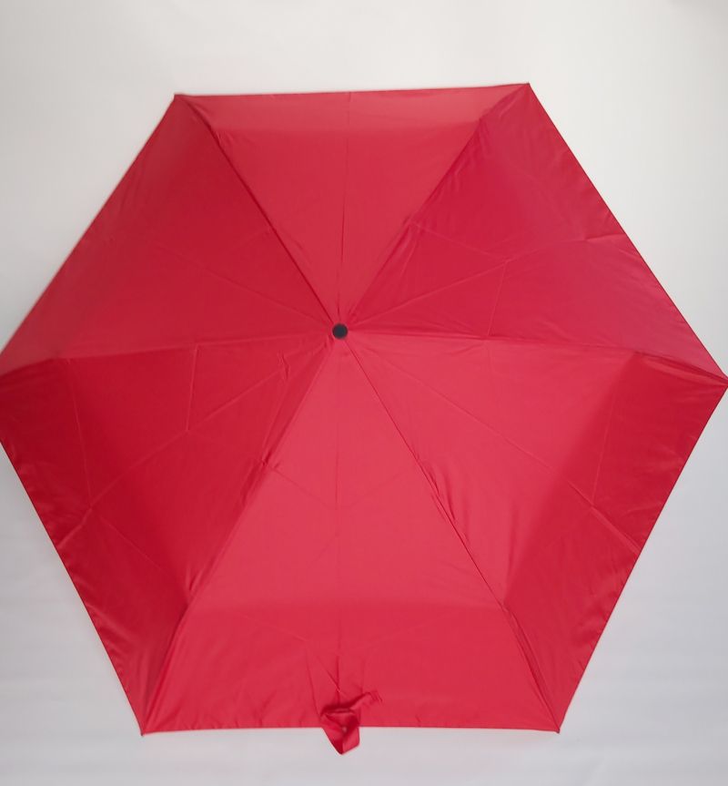 NOUVEAU : le ZERO MAGIC mini parapluie PLUME 176 g EXTRA FIN pliant rouge OPEN CLOSE Doppler, le plus léger
