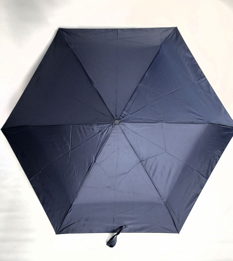 NOUVEAU : le ZERO MAGIC mini parapluie PLUME 176 g EXTRA FIN bleu marine OPEN CLOSE Doppler, le + léger