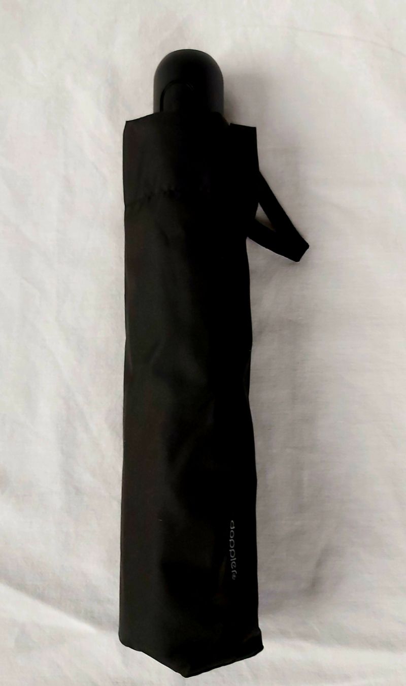 NOUVEAU : Parapluie mini inversé noir pliant open close Magic Crazy Doppler, grand 104 cm et résistant