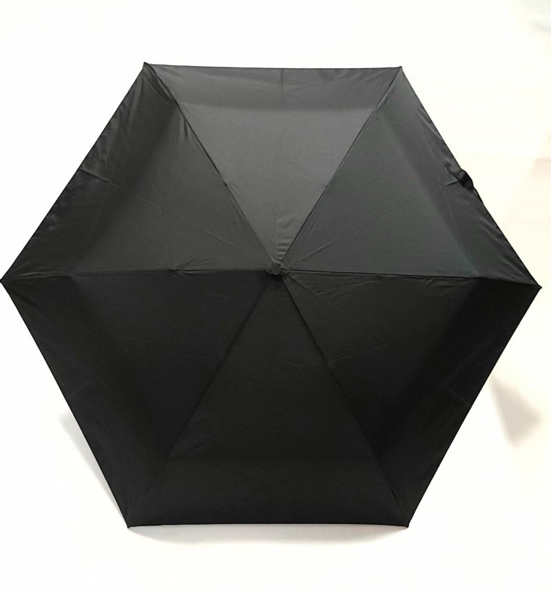NOUVEAU : le ZERO MAGIC mini parapluie PLUME EXTRA FIN noir 176 g Doppler, + léger & solide