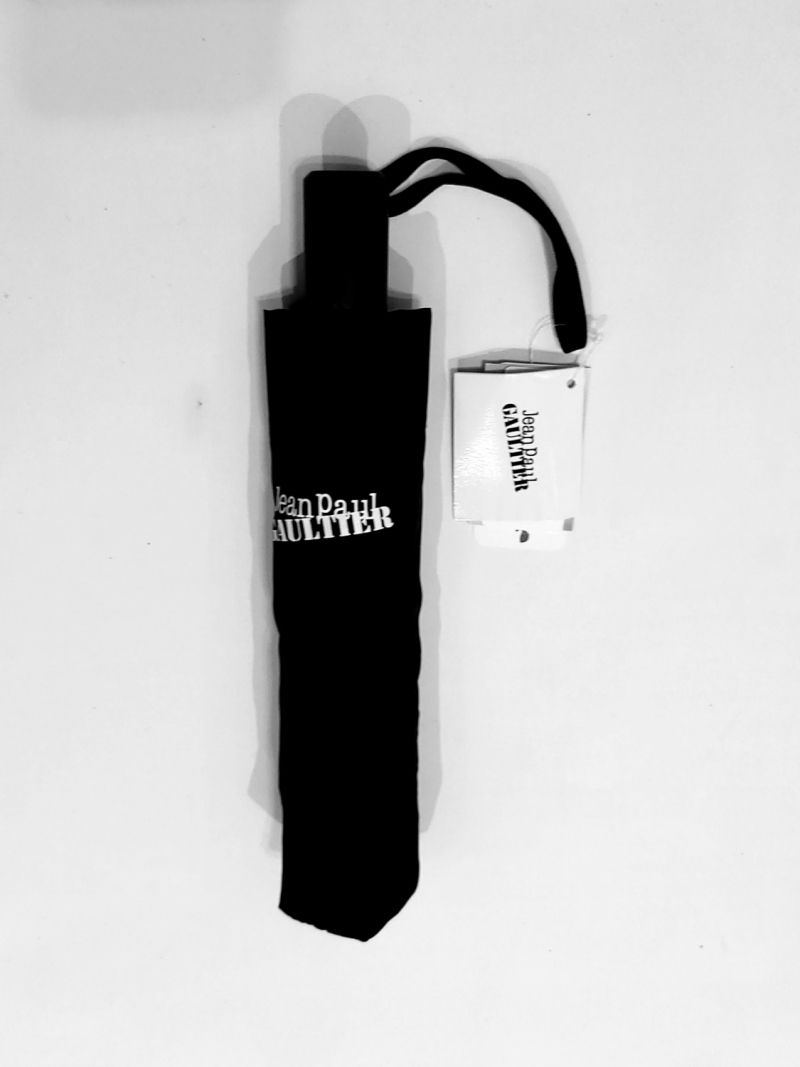 NOUVEAU : Parapluie JPGaultier mini inversé noir open close anti vent & UV UPF50+, grand 105 cm et résistant