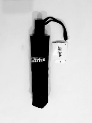NOUVEAU : Parapluie JPGaultier mini inversé noir open close anti vent & UV UPF50+, grand 105 cm et résistant