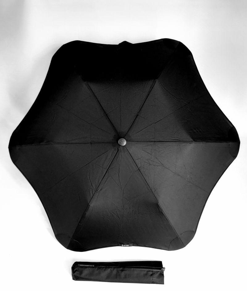 Parapluie Blunt XS Metro pliant automatique uni noir, léger(380 g) & anti vent