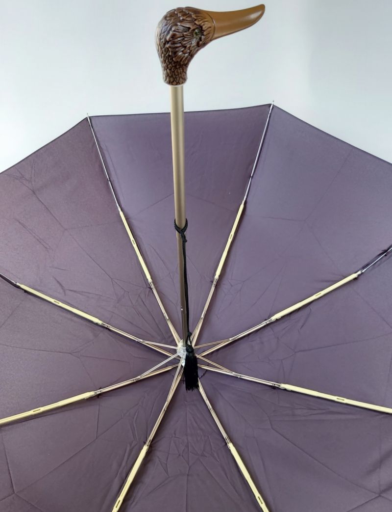 Mini parapluie tête d'animaux manuel en uni français, Léger & solide