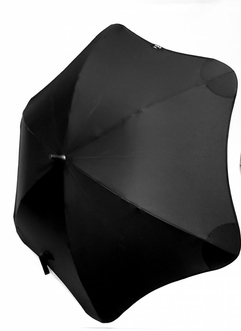 Parapluie Blunt Classic droit manuel uni noir (d 120 cm), Solide & tempête