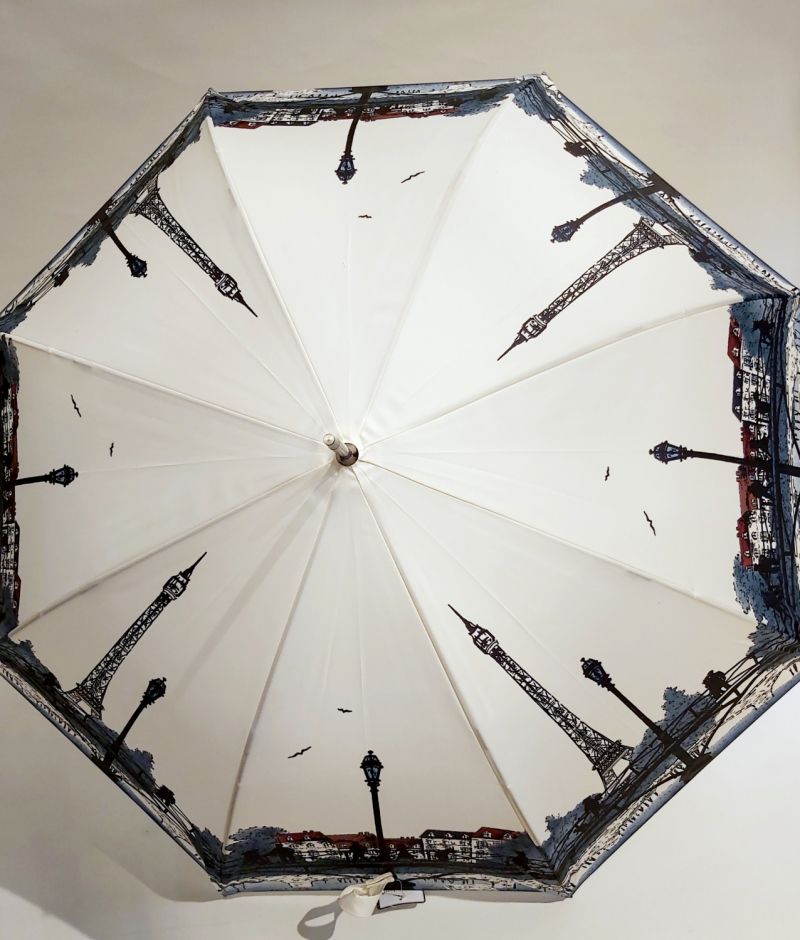 Parapluie Paris le Pont des arts automatique relooké français, léger & solide