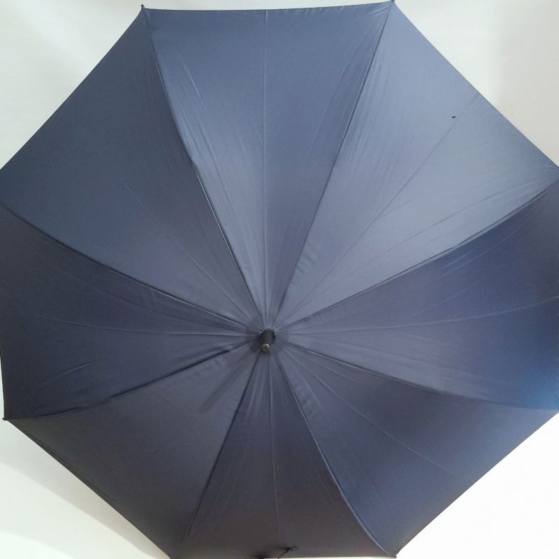 Parapluie golf XXL SLIM manuel toile anti UV uni bleu marine 128 cm diam - Ultra léger 360g