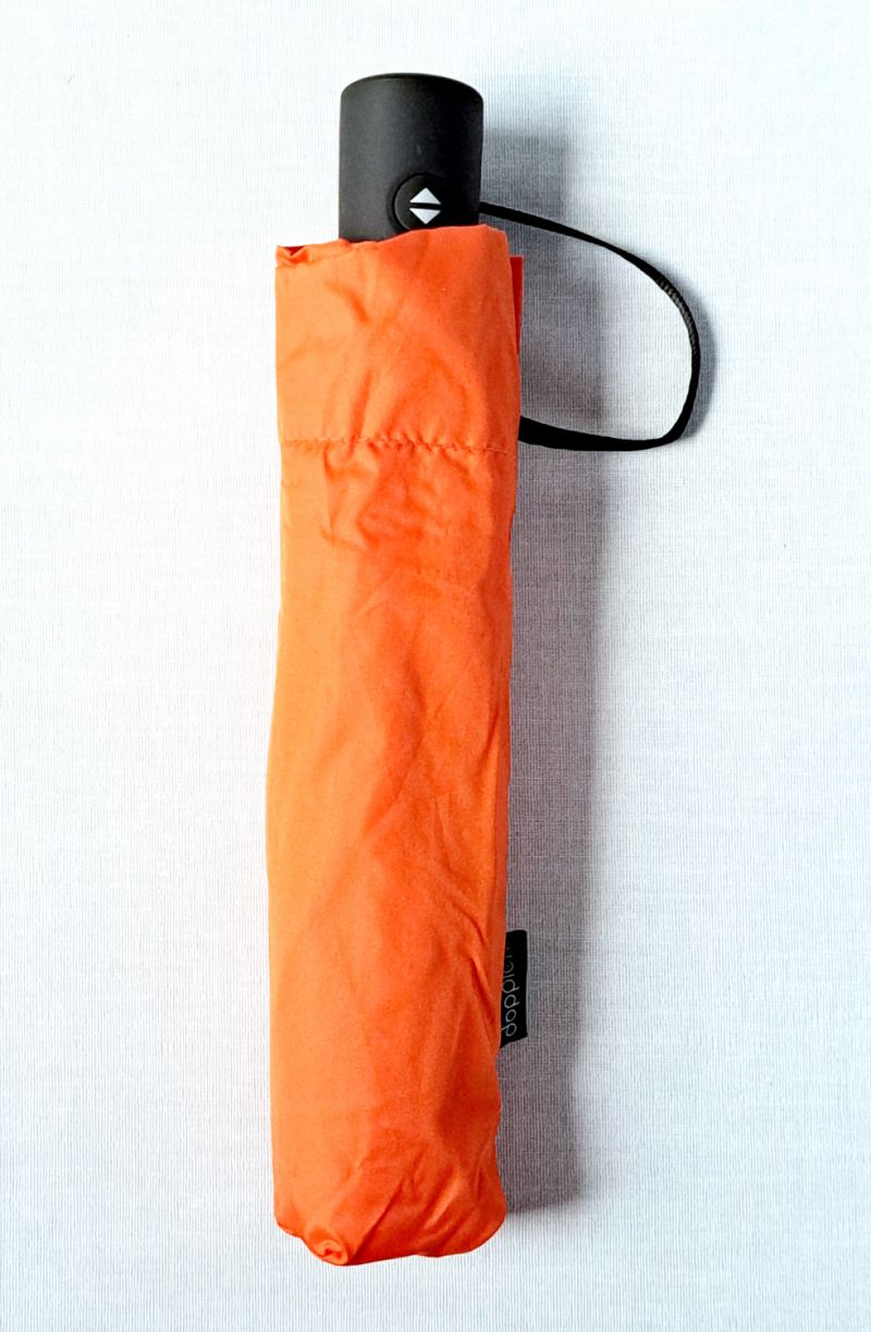 Parapluie Zero Magic pliant Plume open close uni orange Doppler - Ultra léger 176g & solide  