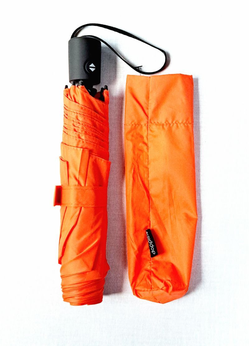 Parapluie Zero Magic pliant Plume open close uni orange Doppler - Ultra léger 176g & solide  