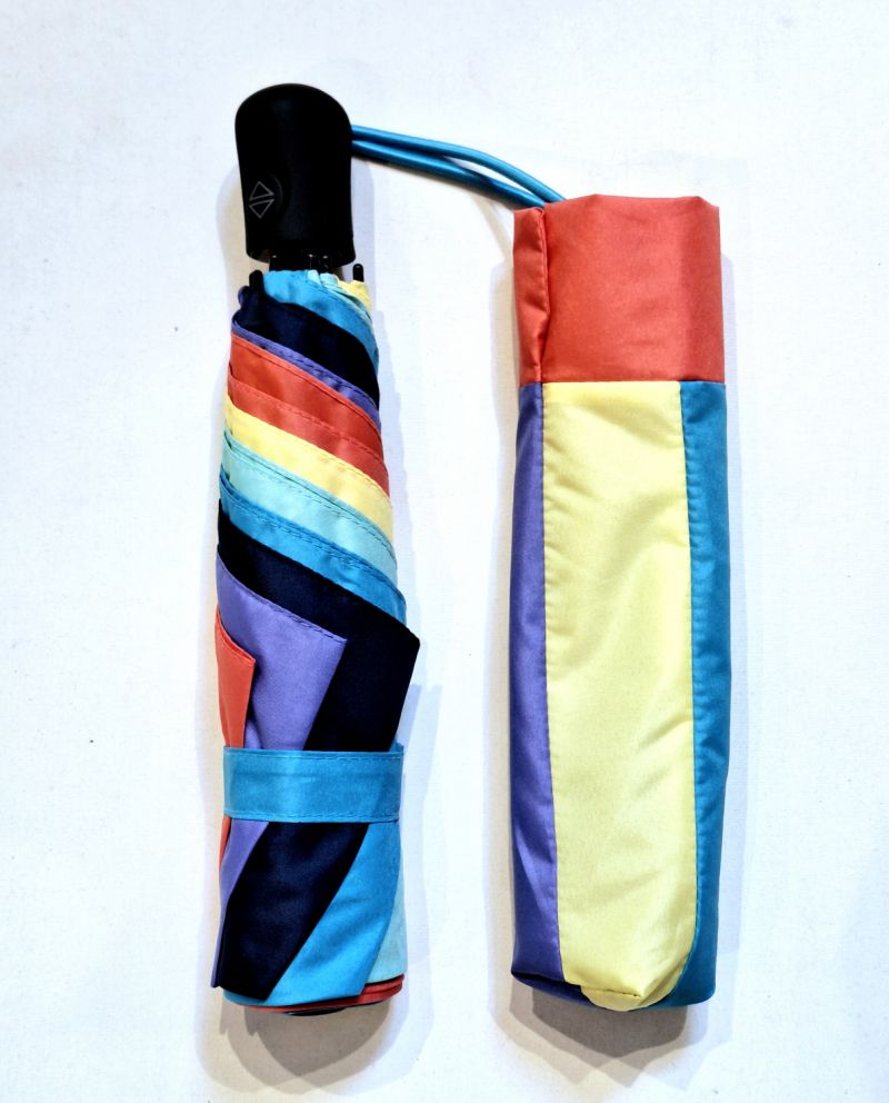 Mini parapluie Slim pliant multicolore open-close Esprit - léger 250g & solide 