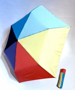 Mini parapluie Slim pliant multicolore open-close Esprit - léger 250g & solide 