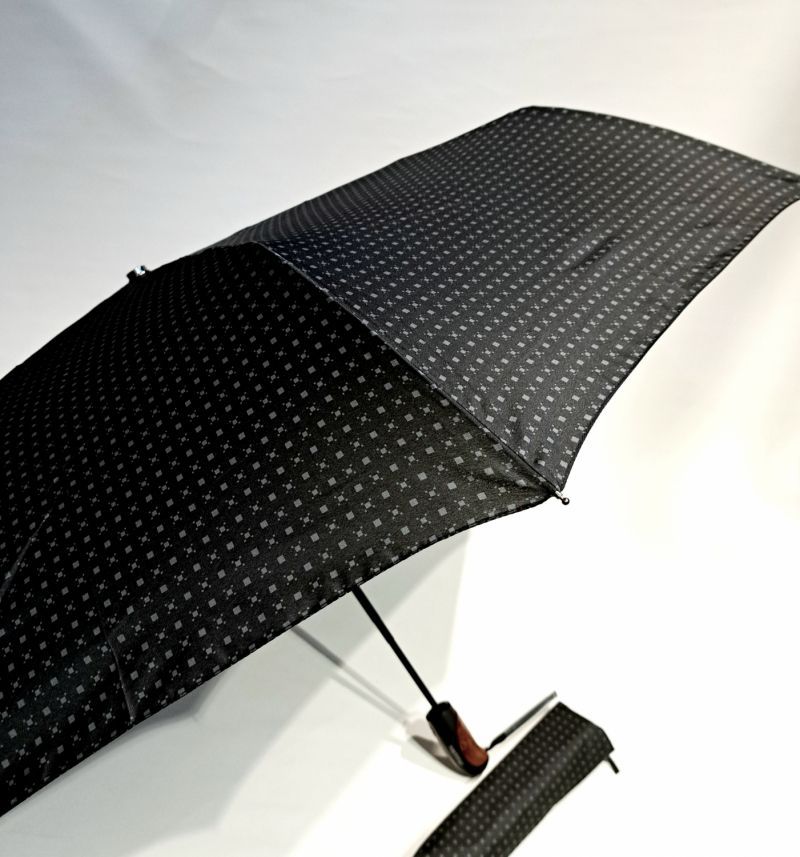 Parapluie pliant Golf Magic XM Business open close noir petite étoiles poignée confort Doppler - 122cm diam