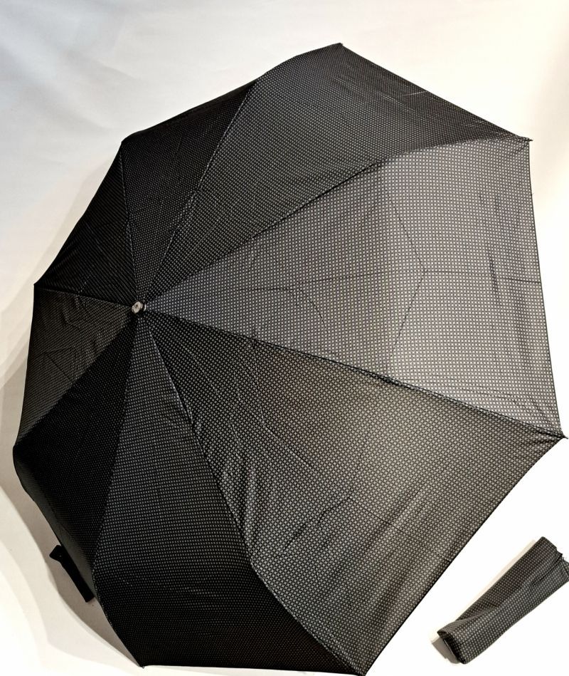 Parapluie pliant Golf Magic XM Business open close noir étoiles grises poignée confort Doppler - 122cm diam