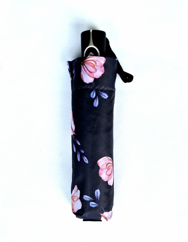 Parapluie pliant mini open close prune floral Doppler - léger & solide  