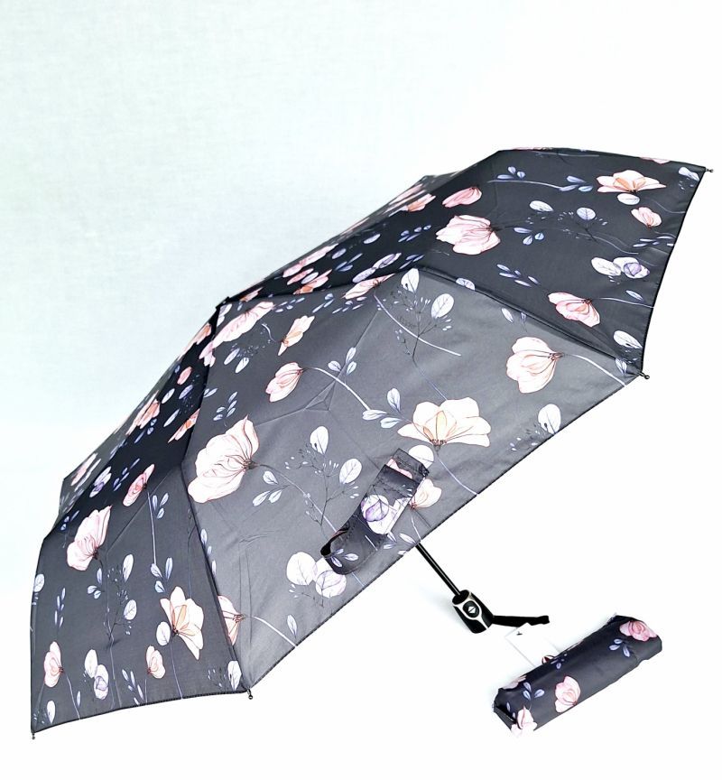 Parapluie pliant mini open close prune floral Doppler - léger & solide  