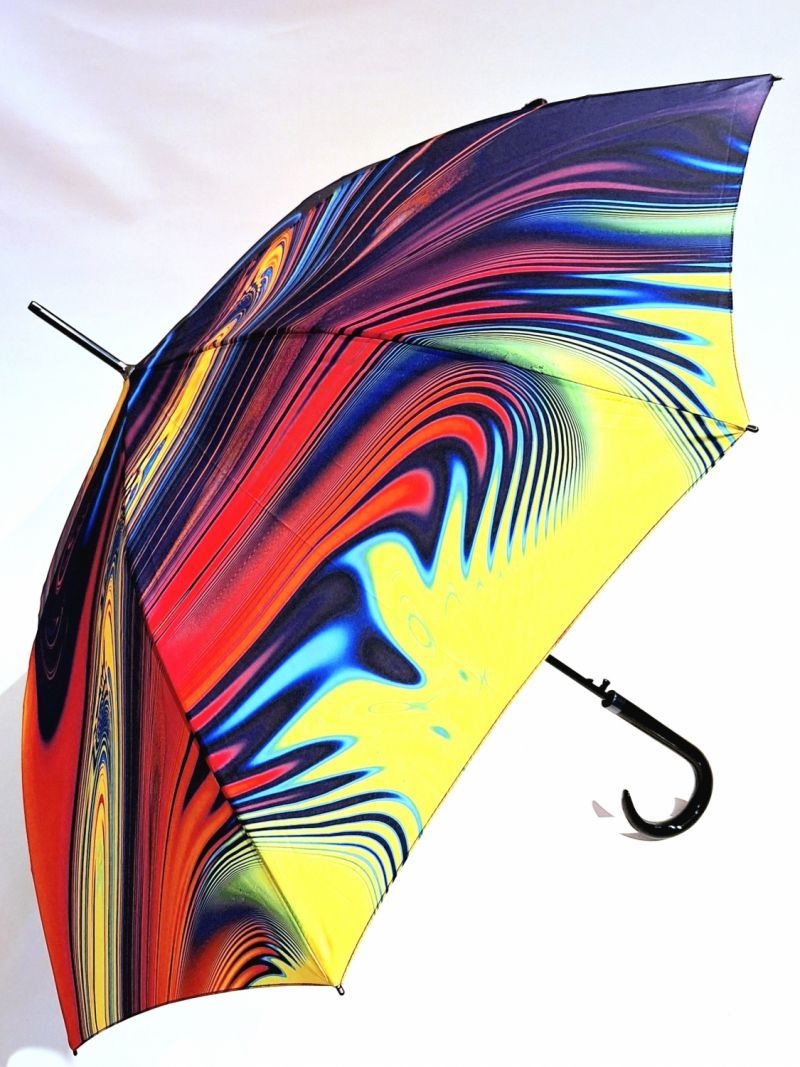 Parapluie long automatique coloré imprimé Art moderne Doppler- Grand & solide original