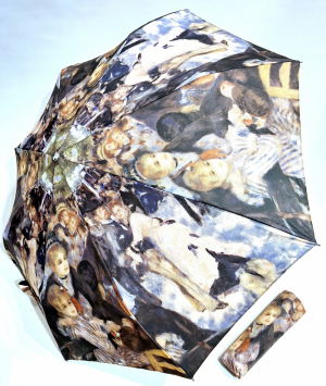 Parapluie pliant open close Renoir imprimé bal de la Guinguette Guy de Jean - léger & grand