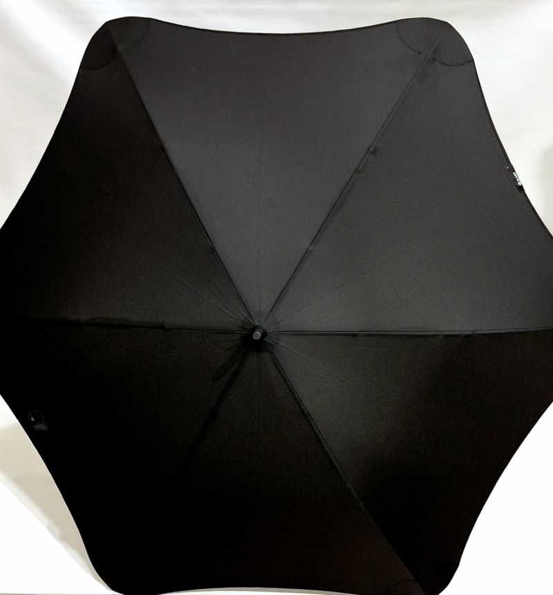 Parapluie Blunt tempête golf XXL droit manuel uni noir (d 130 cm) Housse - Résistant & anti vent