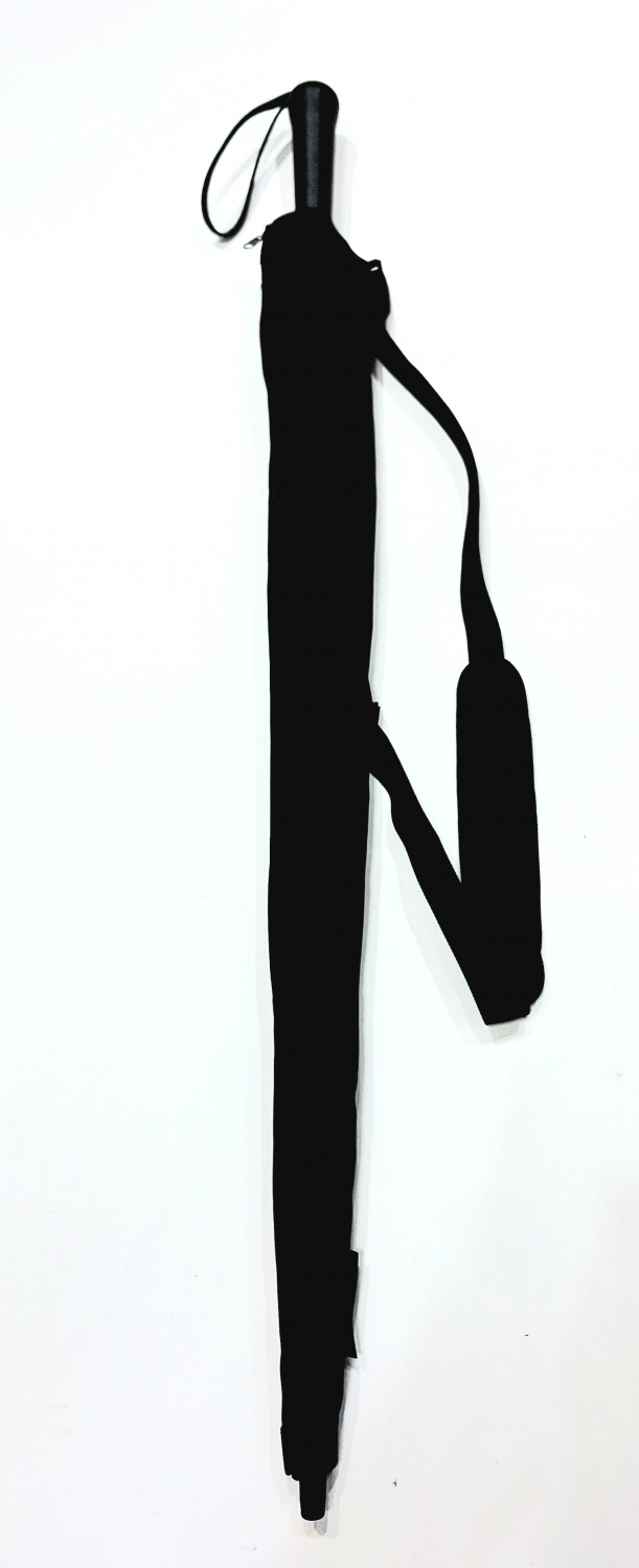 Parapluie Blunt tempête golf XXL droit manuel uni noir (d 130 cm) Housse - Résistant & anti vent