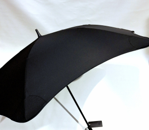 Parapluie Blunt tempête golf XXL droit manuel uni noir (d 130 cm) Housse - Résistant & anti vent