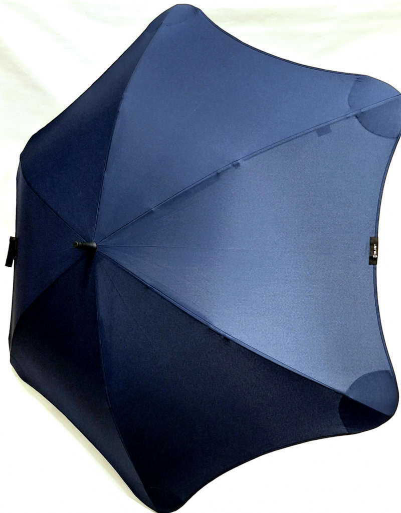 Parapluie Blunt XL golf tempête droit manuel uni bleu marine (d 130 cm) - Solide & Robuste