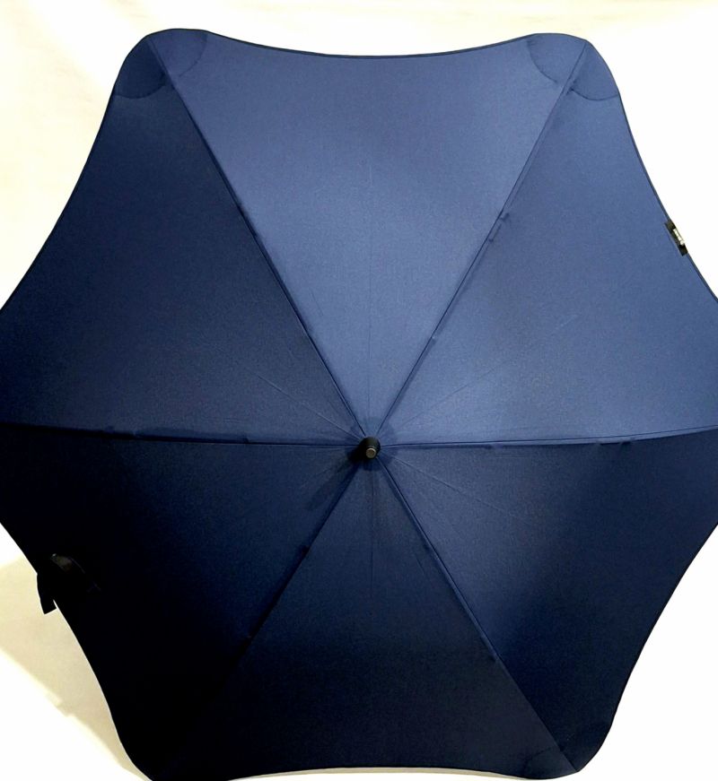 Parapluie Blunt XL golf tempête droit manuel uni bleu marine (d 130 cm) - Solide & Robuste