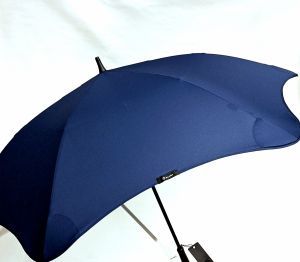 Parapluie Blunt XL golf tempête droit manuel uni bleu marine (d 130 cm) - Solide & Robuste