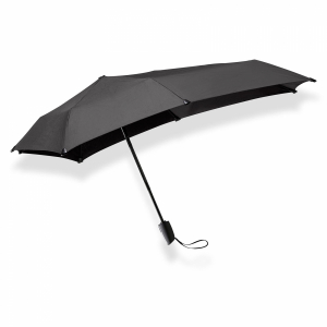 Parapluie Tempête SENZ pliant uni noir automatique open close - Grand & solide