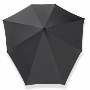 Parapluie Tempête SENZ XXL manuel uni pure noir - Robuste & Housse Bandoulière ajustable