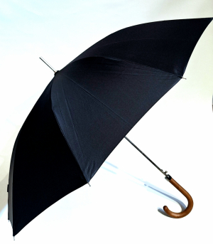  Parapluie grand noir homme automatique à 10 branches - résistant & pas cher