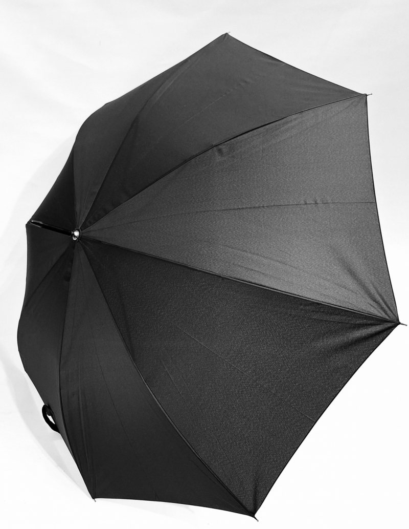 Parapluie Pas Cher Doppler long automatique PURE NOIR pgn noire - Léger & grand