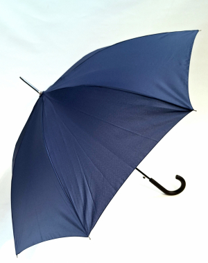 Parapluie Pas Cher Doppler long automatique Bleu Marine pgn noire - Léger & grand
