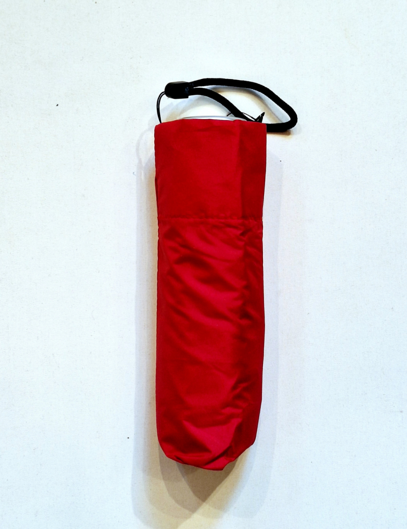 Parapluie compact MICRO LEGER pliant uni manuel pourpre - Micro rond 16 cm & Pas cher