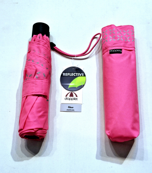 Parapluie Doppler mini Fiber Havanna PLUME 140g manuel uni fuchsia- Utra léger & solide