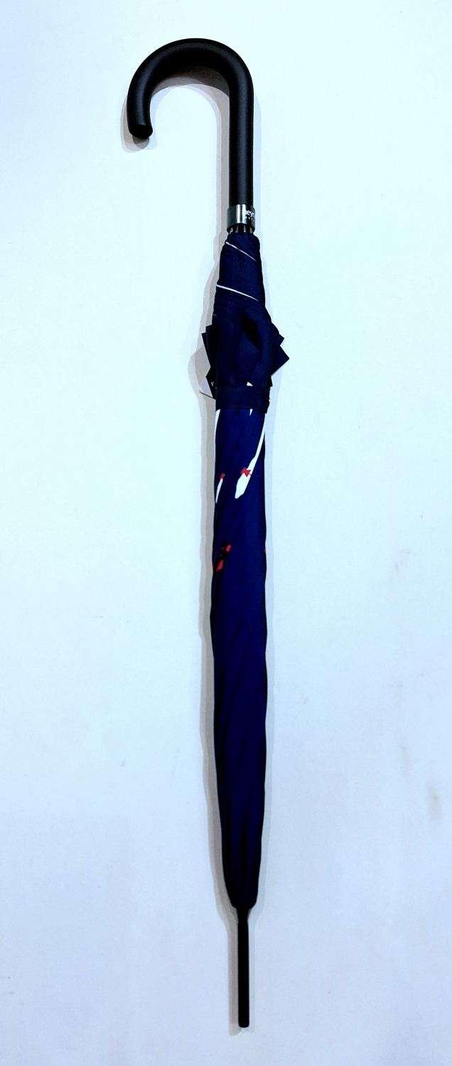 Parapluie long CHAT joueur automatique bleu marine Neyrat - léger & résistant