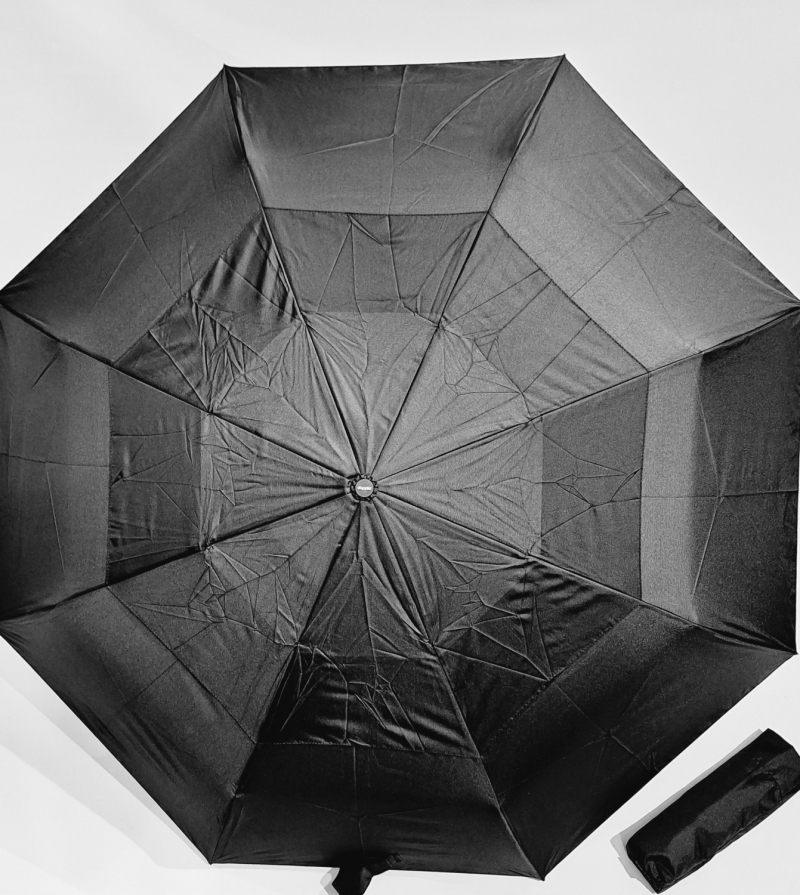 Parapluie pliant Golf XXL Noir open close poignée ergonomique Magic XM Air Toile * 2 Doppler - 122cm diam