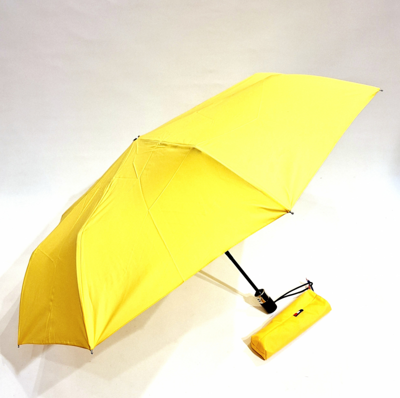 Parapluie Neyrat mini pliant automatique open close uni jaune Français - léger & résistant