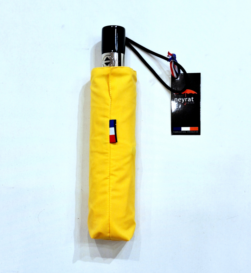 Parapluie Neyrat mini pliant automatique open close uni jaune Français - léger & résistant