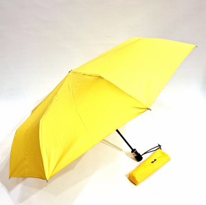 Parapluie Neyrat mini pliant automatique open close uni jaune Français - léger & résistant