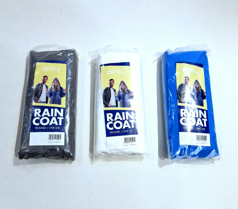 Vêtement de Pluie - Taille Unique - Transparent Blanc