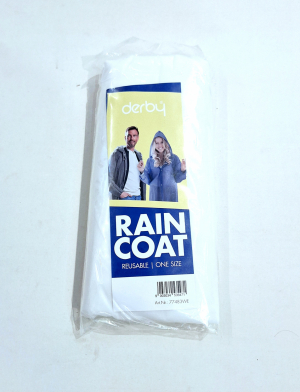 Vêtement de Pluie - Taille Unique - Transparent Blanc